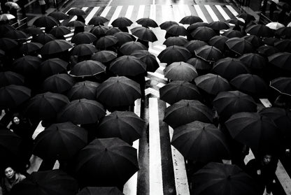 Raw unframed artwork — Tokyo Crossing Wall Art — Urban Photography Print — source 13238387573039