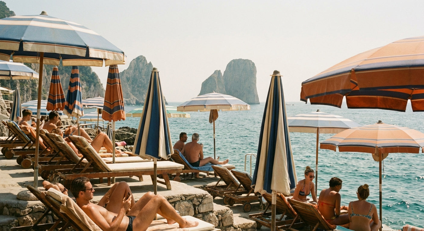 Raw unframed artwork — Capri Afternoon — Landscape Photography | Studio Stevie — source 13344049529135