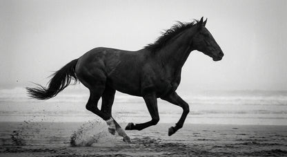 Raw unframed artwork — Morning Gallop — Landscape Fine Art Photography | Studio Stevie — source 13344113230127