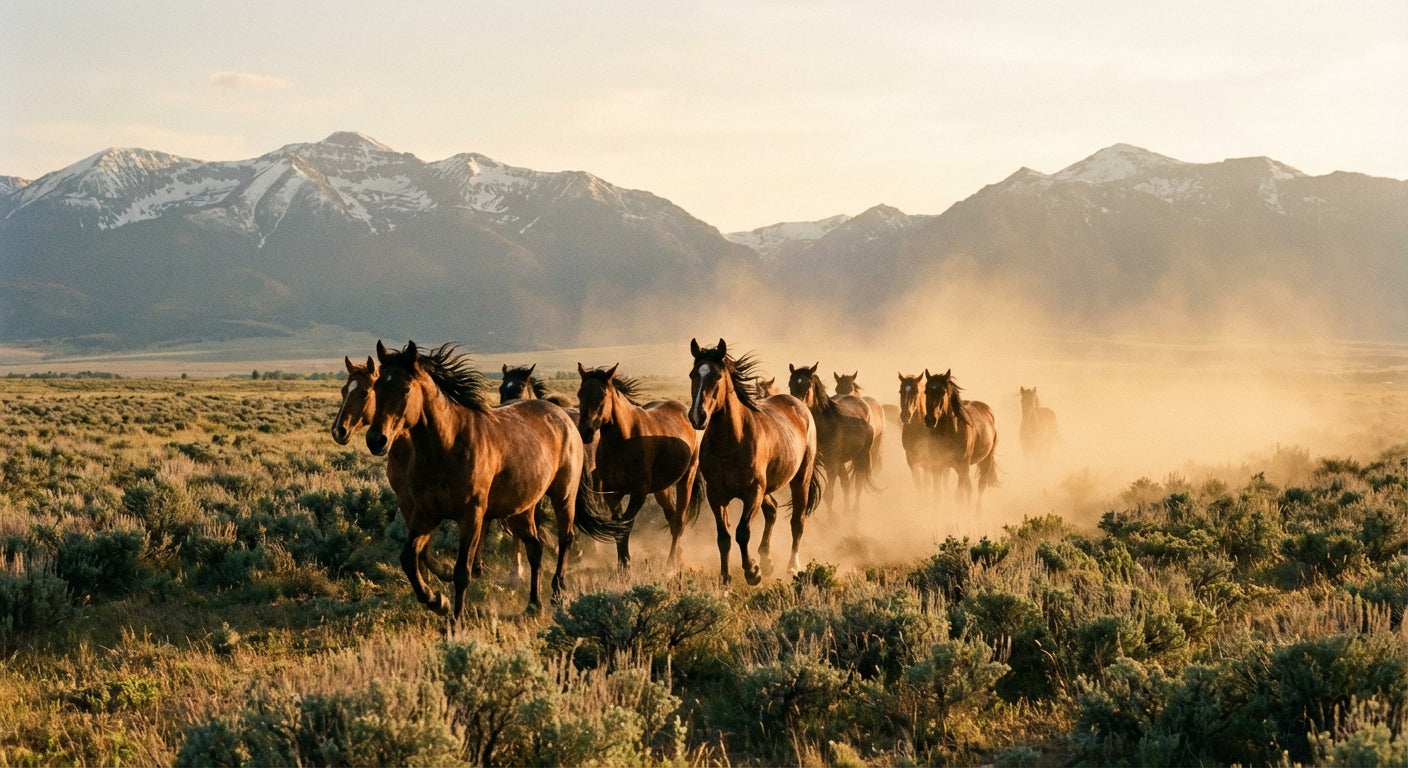 Raw unframed artwork — Stampede — Landscape Fine Art Photography | Studio Stevie — source 13344296894767