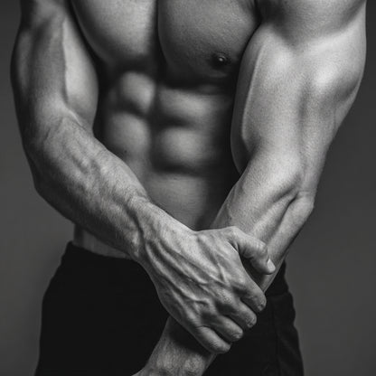Raw unframed artwork — Interlocked Hands and Forearms V — Minimalist Photography | Studio Stevie — source 13344502972719