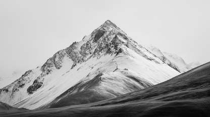 Raw unframed artwork — Distant Mountain Ridge — Fine Art Landscape Photography | Studio Stevie — source 13344725074223