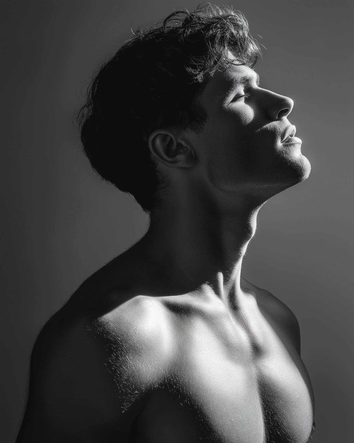 Raw unframed artwork — Male Torso Study Sculptural — Fine Art Photography | Studio Stevie — source 13344757416239