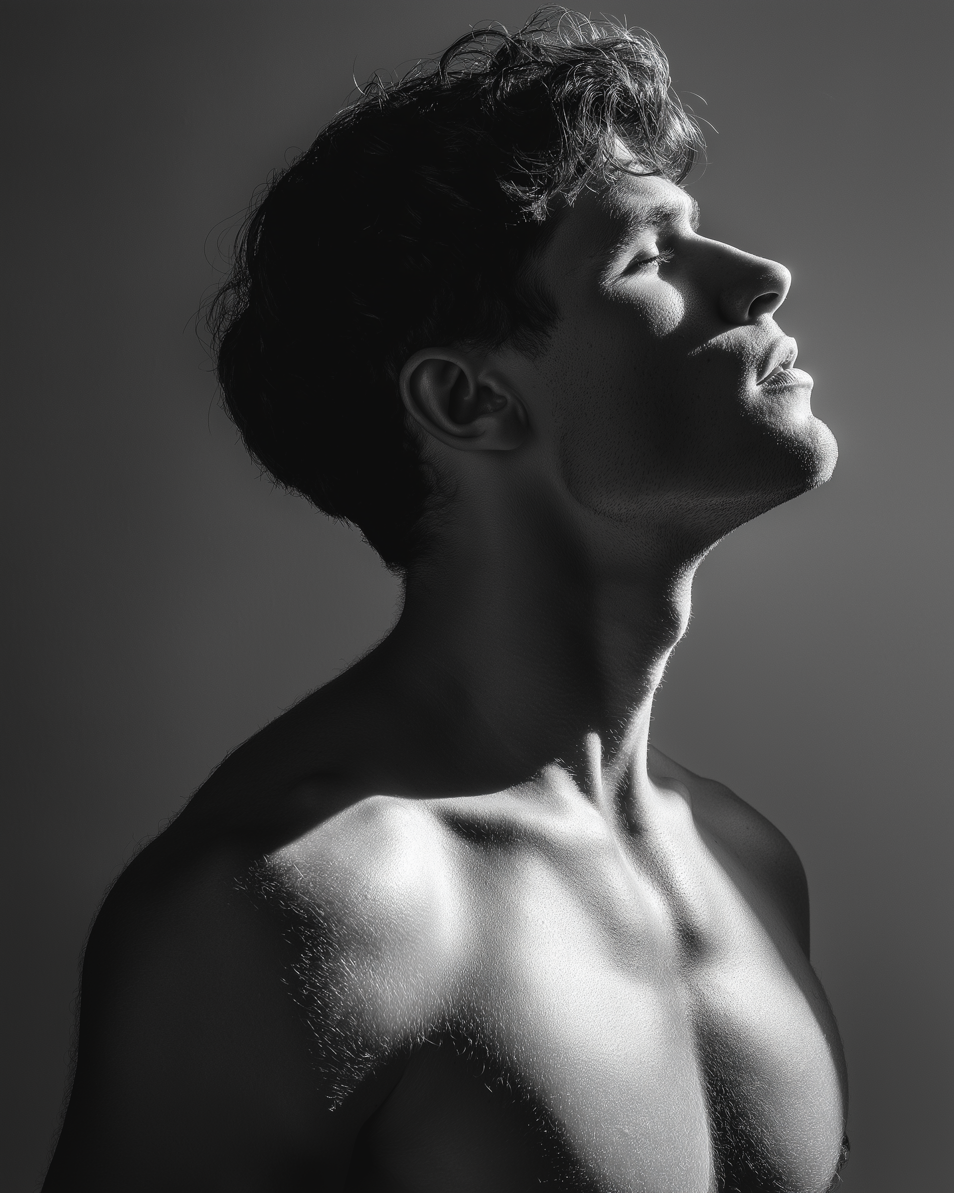 Raw unframed artwork — Male Torso Study Sculptural — Fine Art Photography | Studio Stevie — source 13344757416239