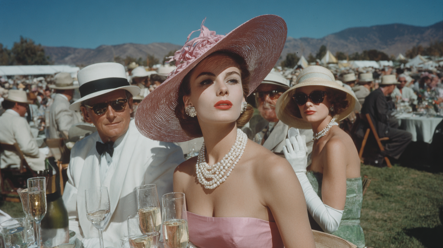Raw unframed artwork — Private Polo Match Crowd — Fine Art Photography | Studio Stevie — source 13345680163119
