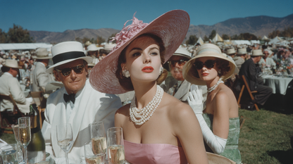 Raw unframed artwork — Private Polo Match Crowd — Fine Art Photography | Studio Stevie — source 13345680163119