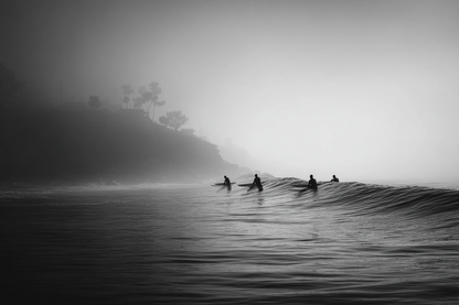 Raw unframed artwork — Quiet Early Morning Surf Lineup — Fine Art Photography | Studio Stevie — source 13345695760687