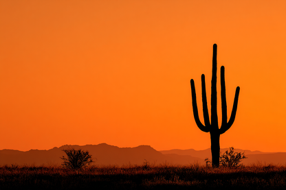 Raw unframed artwork — Towering Saguaro Sunset — Fine Art Landscape Photography | Studio Stevie — source 13345822900527