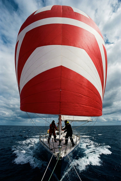 Raw unframed artwork — Spinnaker Run — Nautical Fine Art Photography | Studio Stevie — source 13354758930735