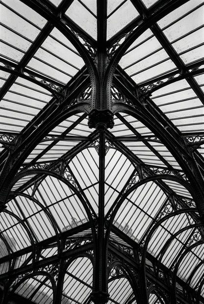 Raw unframed artwork — Glass Atrium — Architectural Minimalist Photography | Studio Stevie — source 13354918936879