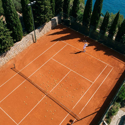 Raw unframed artwork — Clay Court — Minimalist Fine Art Photography | Studio Stevie — source 13355076845871