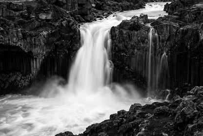 Raw unframed artwork — Icelandic Cascade — Fine Art Landscape Photography | Studio Stevie — source 13355096768815