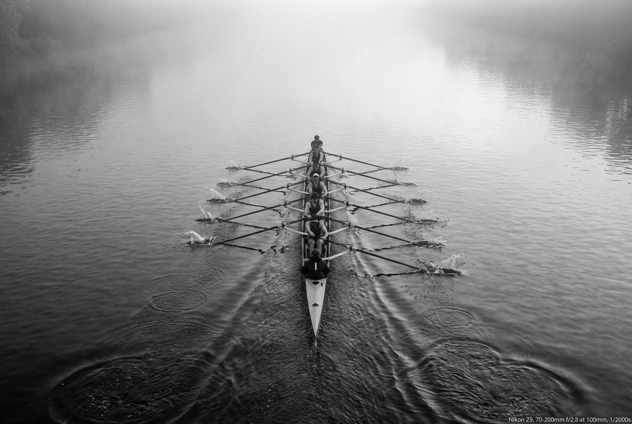 Raw unframed artwork — Rowing Shell — Fine Art Landscape Photography | Studio Stevie — source 13355294556463