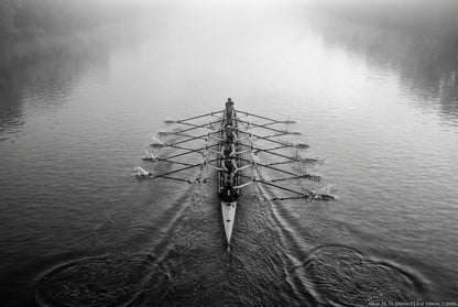 Raw unframed artwork — Rowing Shell — Fine Art Landscape Photography | Studio Stevie — source 13355294556463