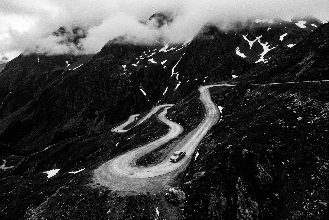 Raw unframed artwork — Mountain Pass — Landscape Photography | Studio Stevie — source 13355659854127