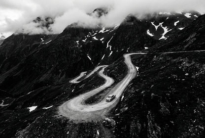 Raw unframed artwork — Mountain Pass — Landscape Photography | Studio Stevie — source 13355659854127