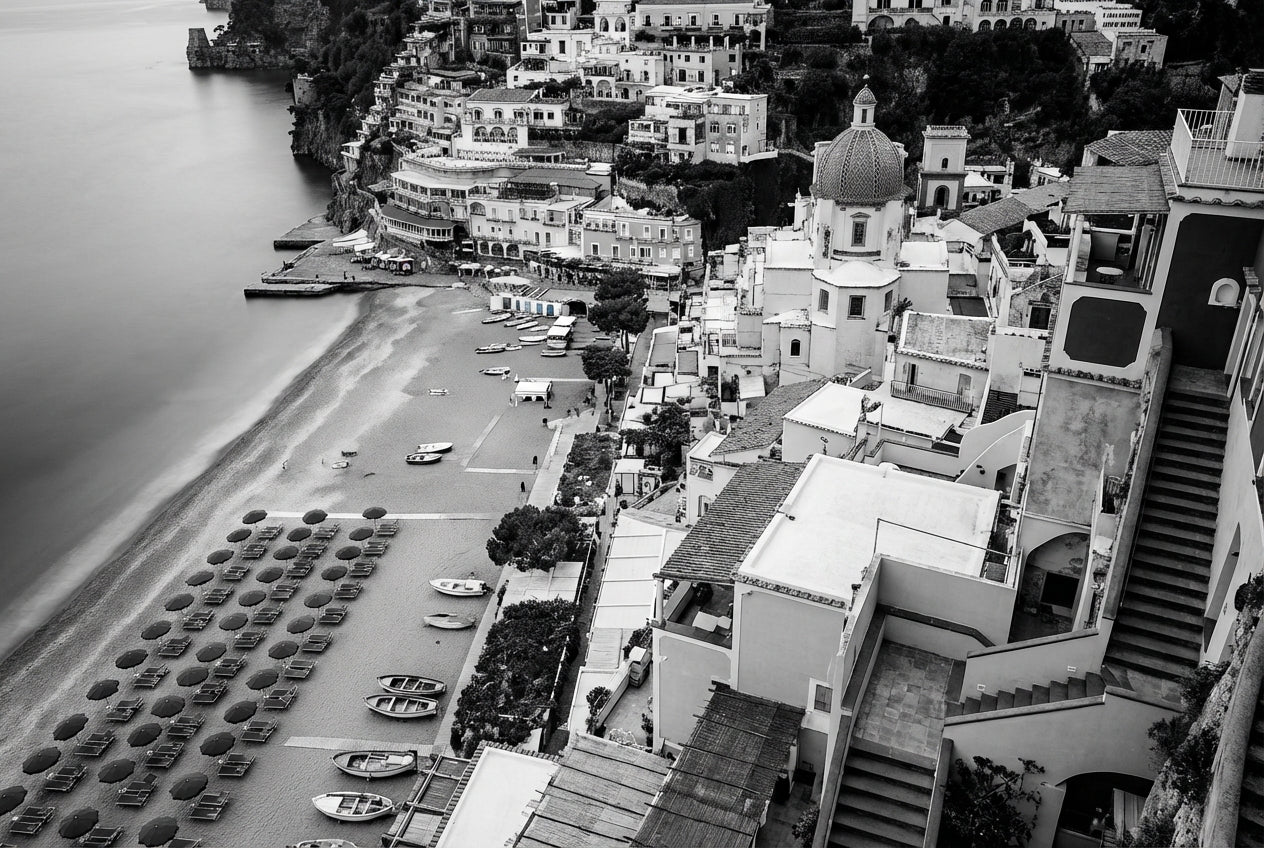 Raw unframed artwork — Bw Spiaggia Grande — Landscape Fine Art Photography | Studio Stevie — source 13355827953967