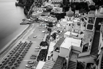 Raw unframed artwork — Bw Spiaggia Grande — Landscape Fine Art Photography | Studio Stevie — source 13355827953967
