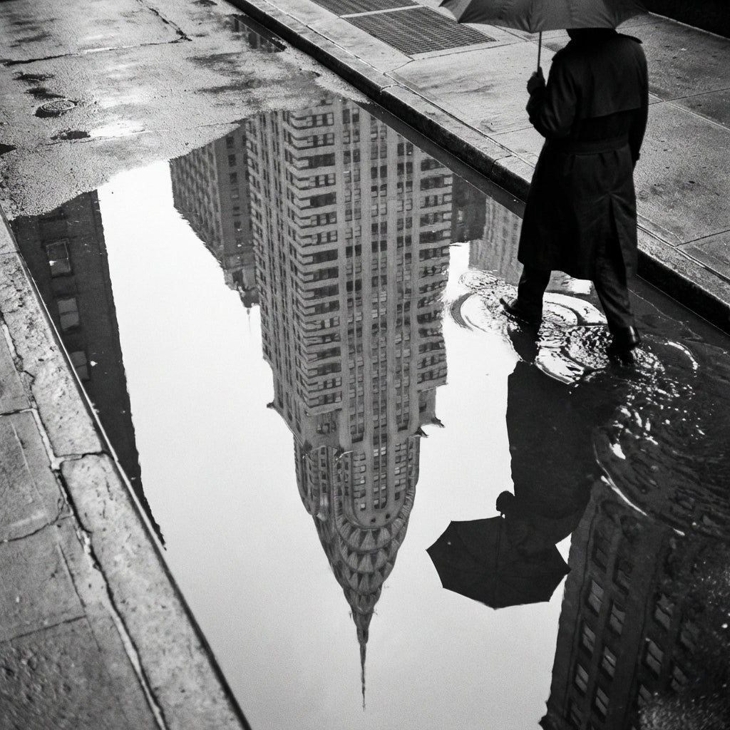 Raw unframed artwork — Reflection — Fine Art Square Photography | Studio Stevie — source 13355888148783