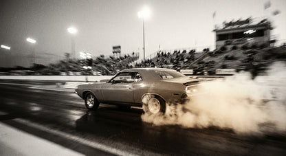 Raw unframed artwork — Drag Strip Launch — Cinematic Automotive Photography | Studio Stevie — source 13355942740271