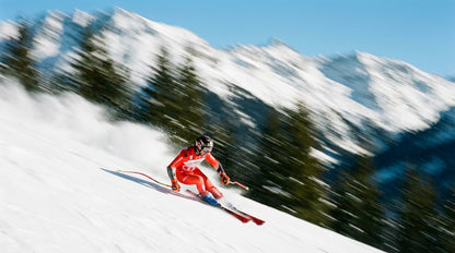 Raw unframed artwork — Ski Descent — Landscape Fine Art Photography | Studio Stevie — source 13356059885871