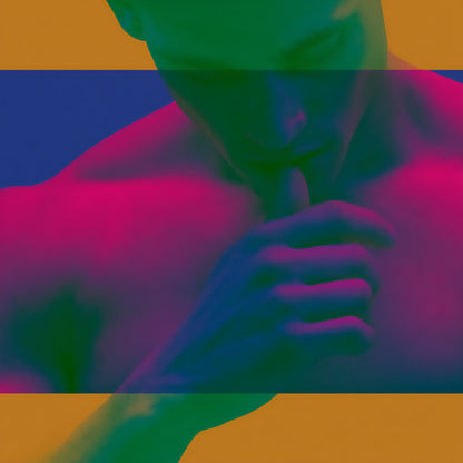 Raw unframed artwork — Color Block Reverie — Chromatic Heat source 05 — UHD 5d167349a0
