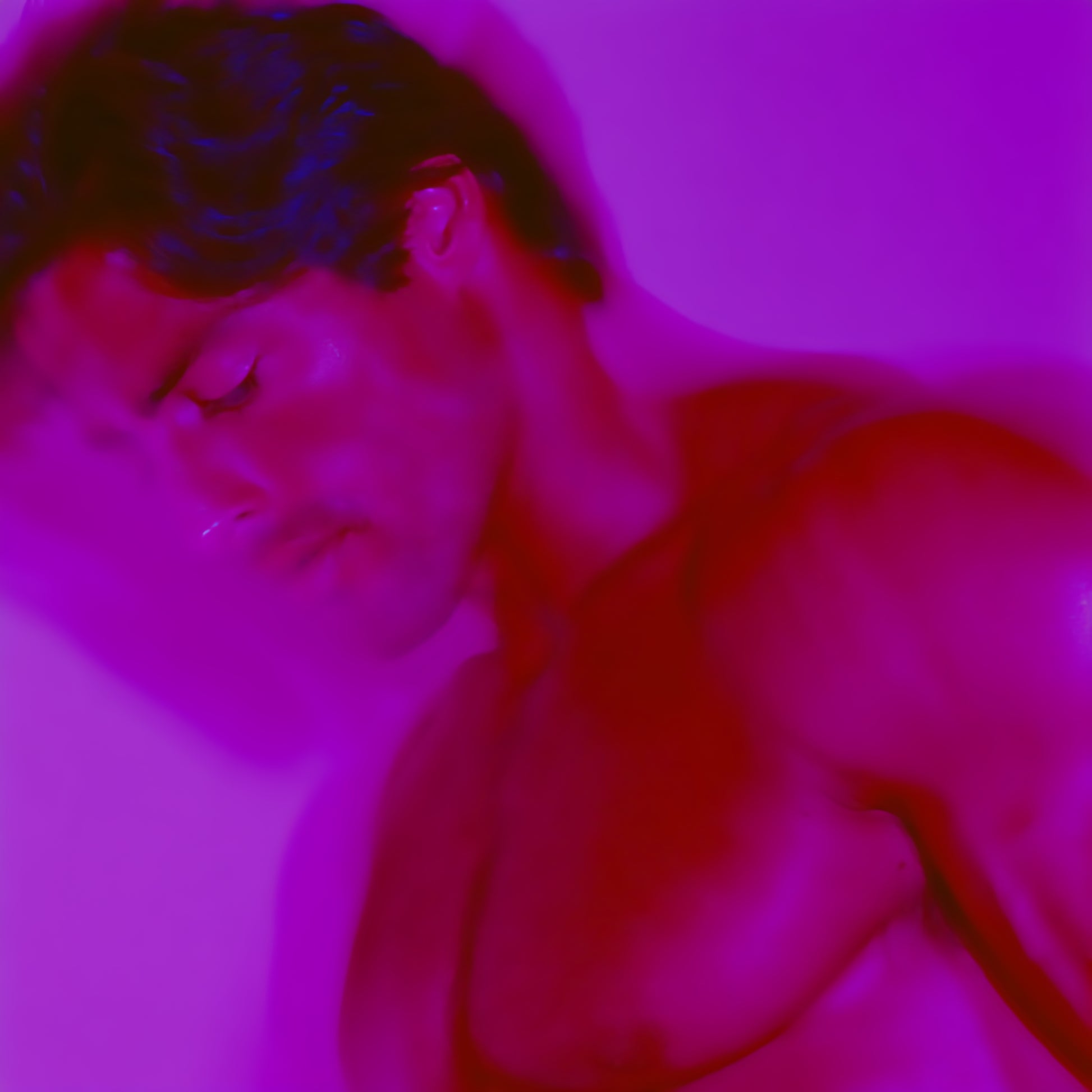 Raw unframed artwork — Violet Descent — Chromatic Heat source 07 — UHD a542df5686