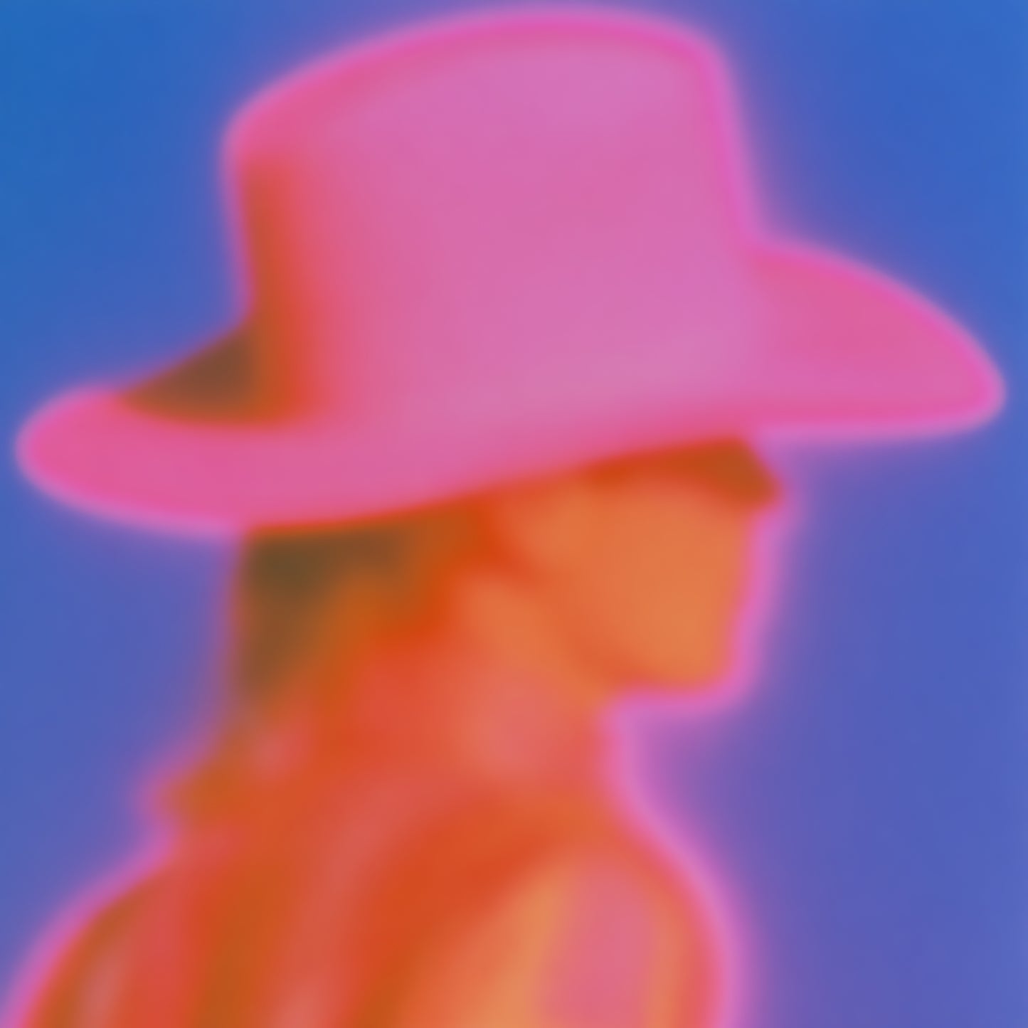 Raw unframed artwork — Pink Horizon — Chromatic Heat source 15 — UHD 662c73d57a