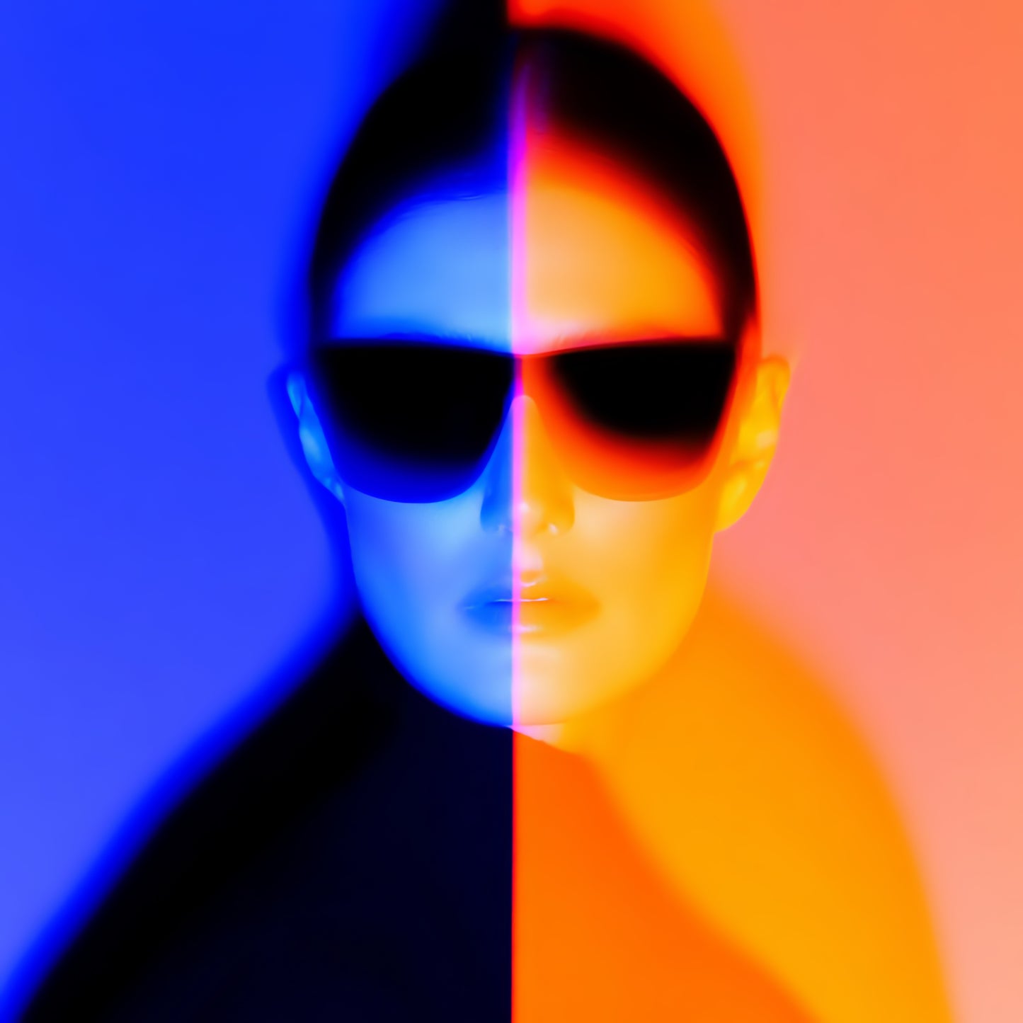 Raw unframed artwork — Split Spectrum — Chromatic Heat source 16 — UHD 7cca007f6d