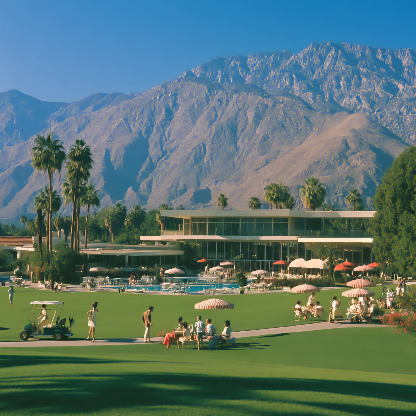 Raw unframed artwork — Club Lawn — Palm Springs source 15 — UHD 60df05a9df